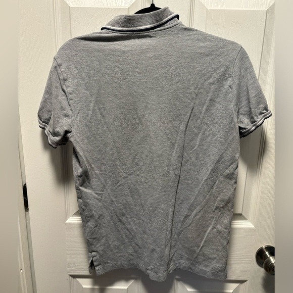 Polo Ralph Lauren | Custom Slim Fit‎ Gray Navy/White Trim Sz S - Picture 2 of 7